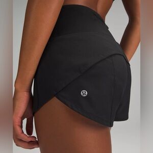 Lululemon Speed Up High Rise Short 2.5” in Black